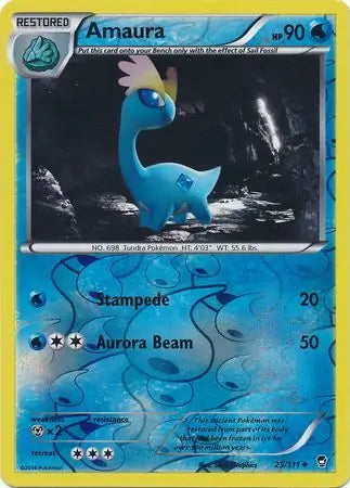 Furious Fists Amaura #25/111 reverse holo